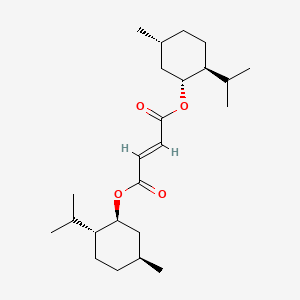 molecular formula C24H40O4 B8034379 (-)-Dimenthyl fumarate 