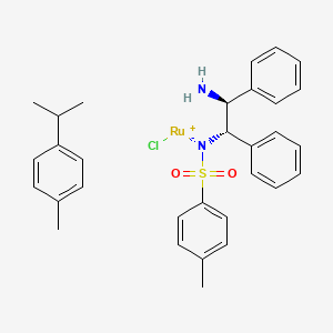 molecular formula C31H35ClN2O2RuS B8034387 Ruthenium tosyl dpen 