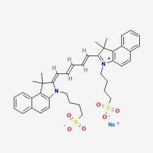 molecular formula C41H45N2NaO6S2 B8034473 Dye NK 1841 