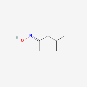 molecular formula C6H13NO B8034494 2-Pentanone, 4-methyl-, oxime CAS No. 30669-66-0