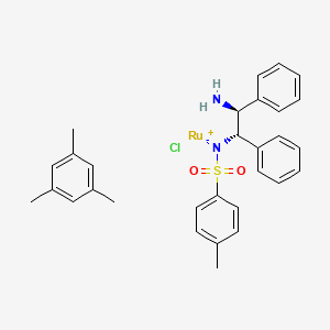 molecular formula C30H33ClN2O2RuS B8034608 CID 11017574 