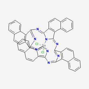 molecular formula C48H24Cl2N8Sn B8034623 四(II)2,3-萘菁二氯化物 