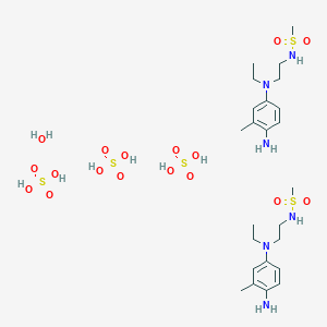 molecular formula C24H50N6O17S5 B8034726 Color developing agent CD-3 