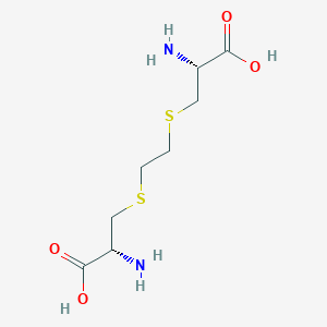 molecular formula C8H16N2O4S2 B080348 S,S'-1,2-Ethanediylbis-L-cysteine CAS No. 14344-49-1