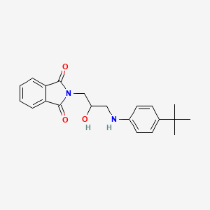 2-[3-(4-Tert-butylanilino)-2-hydroxypropyl]isoindole-1,3-dione