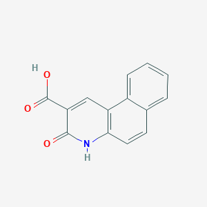 3-oxo-4H-benzo[f]quinoline-2-carboxylic acid