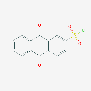 9,10-Dioxo-4a,9a-dihydroanthracene-2-sulfonyl chloride