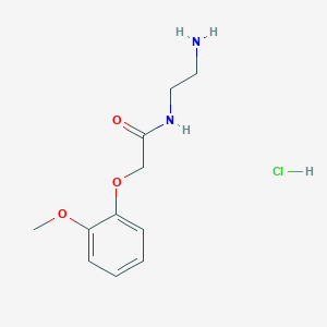 n-(2-Aminoethyl)-2-(2-methoxyphenoxy)acetamide hydrochloride