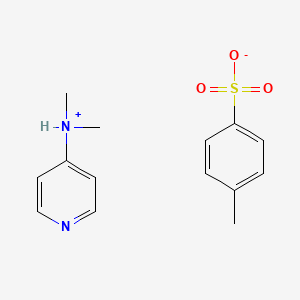 molecular formula C14H18N2O3S B8035826 Dimethyl(pyridin-4-yl)azanium;4-methylbenzenesulfonate 