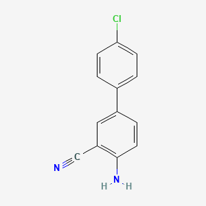 4-Amino-4'-chloro-biphenyl-3-carbonitrile