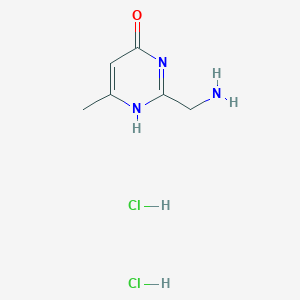 molecular formula C6H11Cl2N3O B8035959 CID 122156643 