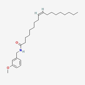 molecular formula C26H43NO2 B8036060 (9Z)-N-[(3-Methoxyphenyl)methyl]-9-octadecenamide 