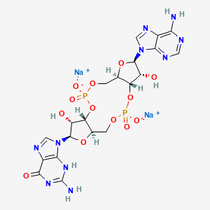 molecular formula C20H22N10Na2O13P2 B8036088 CID 121513907 