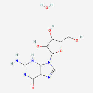 molecular formula C10H15N5O6 B8036250 CID 21930872 