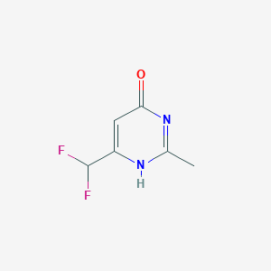 molecular formula C6H6F2N2O B8036407 CID 97627691 