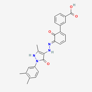 molecular formula C25H22N4O4 B8036515 CID 9846180 
