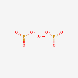 molecular formula O6P2Sr B8036606 Strontium metaphosphate 
