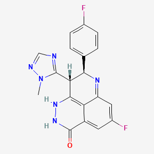 molecular formula C19H14F2N6O B8036627 CID 44819241 
