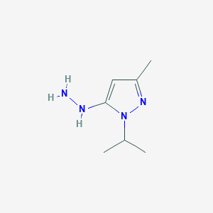 5-hydrazinyl-3-methyl-1-(propan-2-yl)-1H-pyrazole