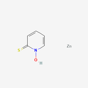 molecular formula C5H5NOSZn B8037431 1-羟基吡啶-2-硫酮锌 