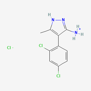 molecular formula C10H10Cl3N3 B8037564 CID 110168745 