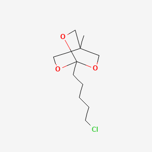 1-(5-Chloropentyl)-4-methyl-2,6,7-trioxabicyclo[2.2.2]octane