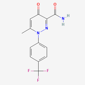 molecular formula C13H10F3N3O2 B8037696 Chemistry 59094 