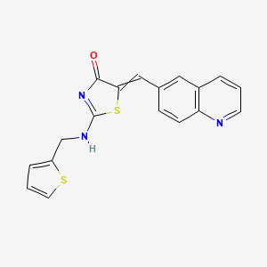 molecular formula C18H13N3OS2 B8037777 CID 71433937 