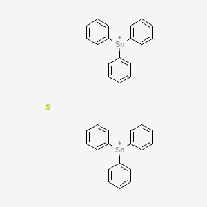 Triphenylstannanylium;sulfide