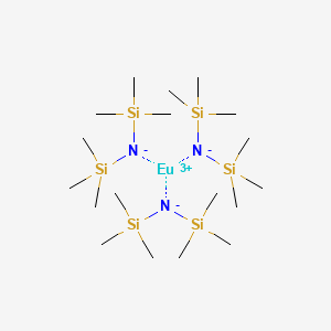 molecular formula C18H54EuN3Si6 B8038044 Tris[N,N-bis(trimethylsilyl)amide]europium(III) 