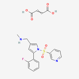 molecular formula C21H20FN3O6S B8038220 Vonoprazan (Fumarate) 