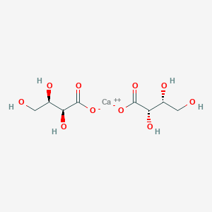 molecular formula C8H14CaO10 B8038310 Bis(D-threonic acid) calcium salt 