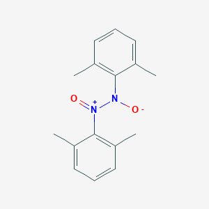 molecular formula C16H18N2O2 B8038334 (2,6-dimethyl-N-oxidoanilino)-(2,6-dimethylphenyl)-oxoazanium 