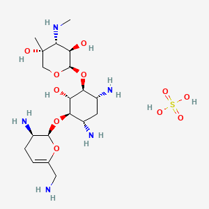 molecular formula C19H39N5O11S B8038392 西索霉素 