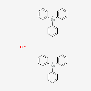 Oxygen(2-);triphenylstannanylium