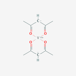 molecular formula C10H14O4V B8038515 Bis(2,4-pentanedionato-kappaO2,kappaO4)vanadium CAS No. 14024-62-5