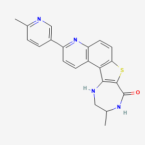 molecular formula C21H18N4OS B8038579 mk2 Inhibitor 