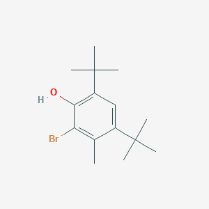 2-Bromo-4,6-ditert-butyl-3-methylphenol