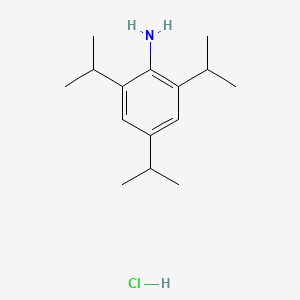 2,4,6-Tri(propan-2-yl)aniline;hydrochloride