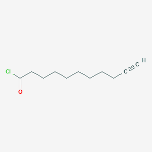 molecular formula C11H17ClO B8038783 十一碳-10-炔酰氯 