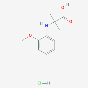 molecular formula C11H16ClNO3 B8038858 CID 132988656 