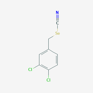 molecular formula C8H5Cl2NSe B8039020 (3,4-Dichlorophenyl)methyl selenocyanate CAS No. 1197228-15-1