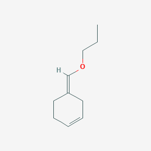 molecular formula C10H16O B8039113 (4Z)-4-(propoxymethylidene)cyclohexene 