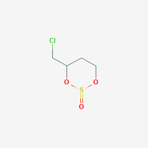 molecular formula C4H7ClO3S B8039164 4-Chloromethyl-[1,3,2]dioxathiane 2-oxide 