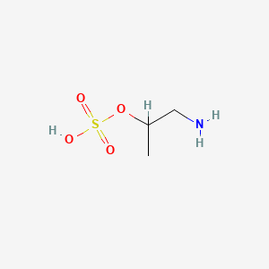 molecular formula C3H9NO4S B8039182 1-Amino-2-propyl sulfate CAS No. 114080-82-9