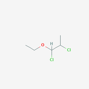 molecular formula C5H10Cl2O B8039188 1,2-Dichloro-1-ethoxypropane 
