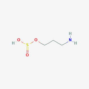 molecular formula C3H9NO3S B8039247 3-Aminopropyl hydrogen sulfite 