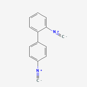 molecular formula C14H8N2 B8039675 2,4'-Diisocyano-1,1'-biphenyl CAS No. 1019-08-5