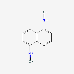 molecular formula C12H6N2 B8039858 1,5-Naphthalenediyldiisocyanide 
