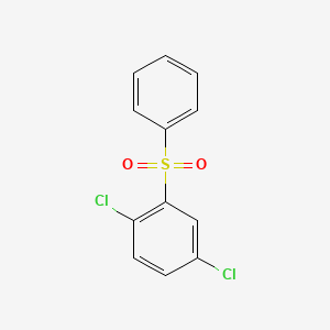 molecular formula C12H8Cl2O2S B8039860 2-Benzenesulfonyl-1,4-dichlorobenzene 